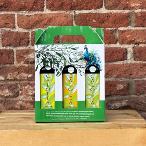 gift box with flavored oils